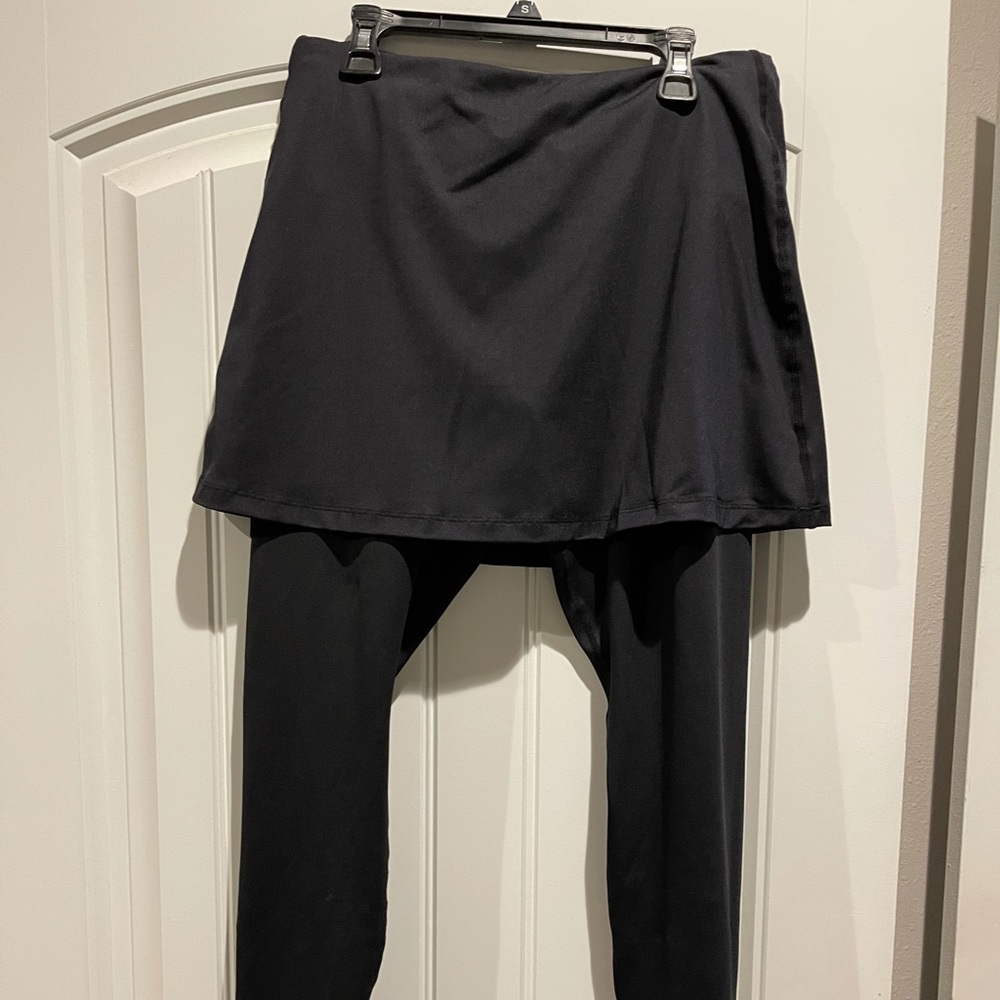 Leggings with a skirt